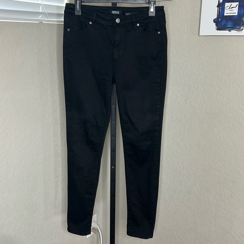 514 - Buffalo NWOT Black Cropped Ankle Jeans, Size 8/29